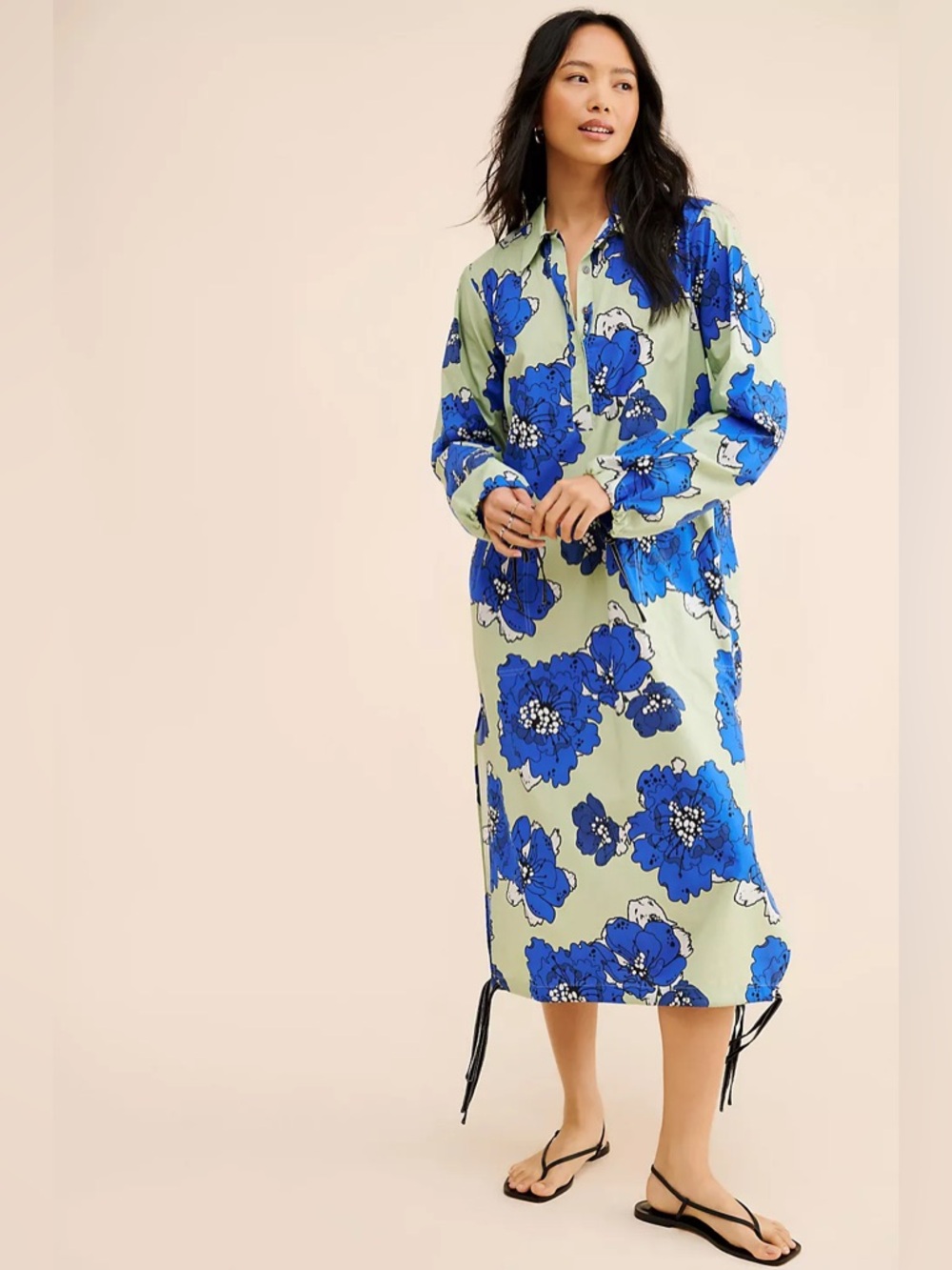 Dhruv Kapoor Oversized Floral Dress